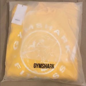 Gymshark small yellow hoodie